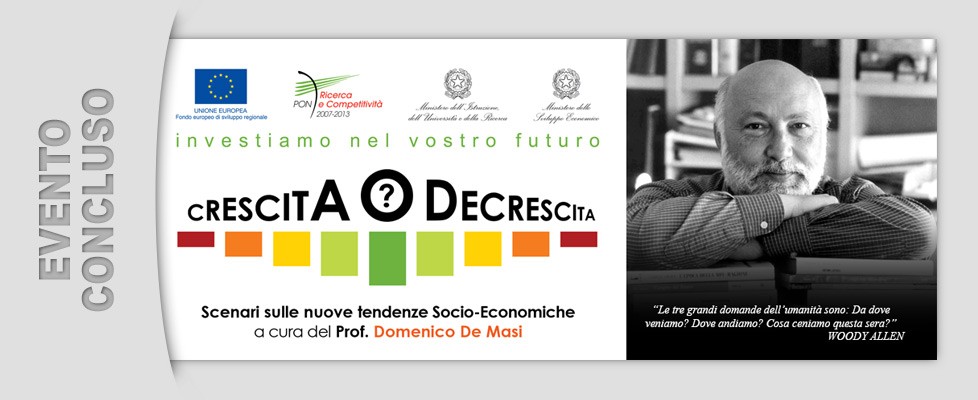 Talk Prof. Domenico De Masi (23/07/2013)